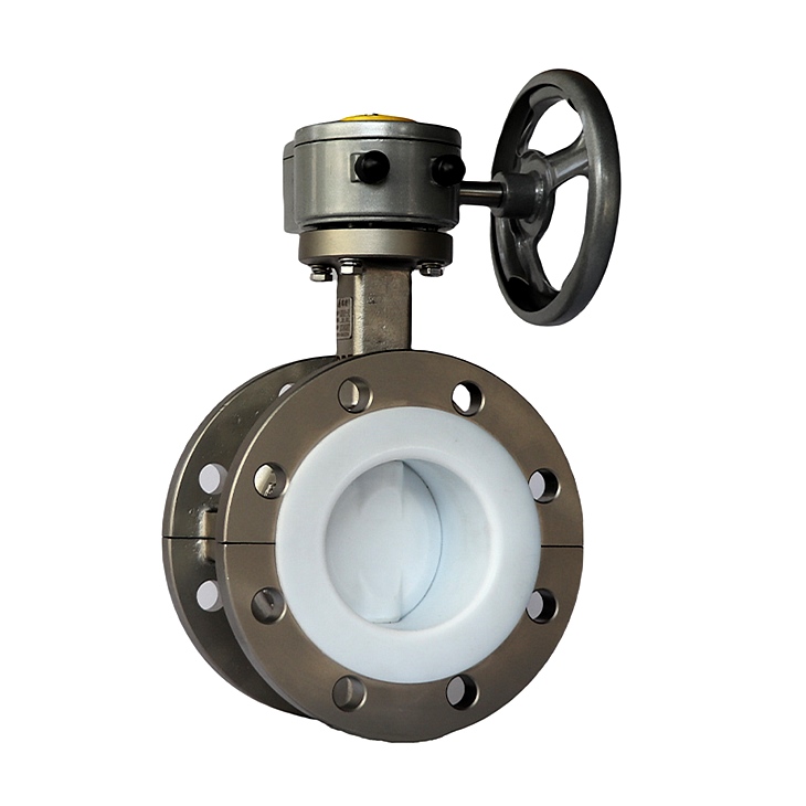 全襯-不銹鋼法蘭式渦輪蝶閥