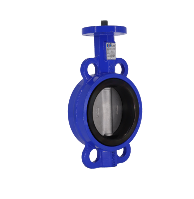 有靠背對(duì)夾式無頭蝶閥