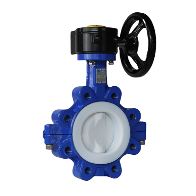 全襯單夾式渦輪蝶閥